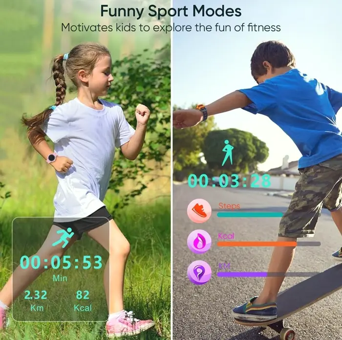 Kids Smart Watch: Water-resistant Kids Tracker