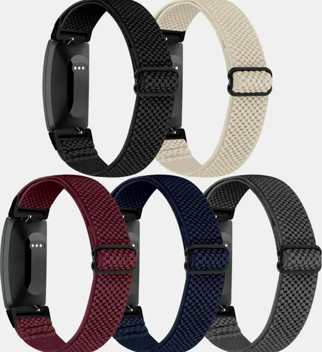 Flexible Watch Strap Compatible with Fitness Tracker