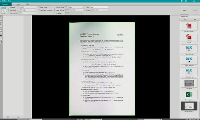 Portable Scanner, 8MP Lens, USB, AI Tech