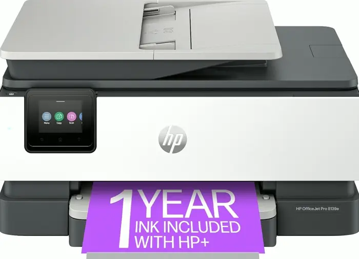 HP OfficeJet Pro Eight-One-Three-Nine-e Wi-Fi Color Inkjet Printer