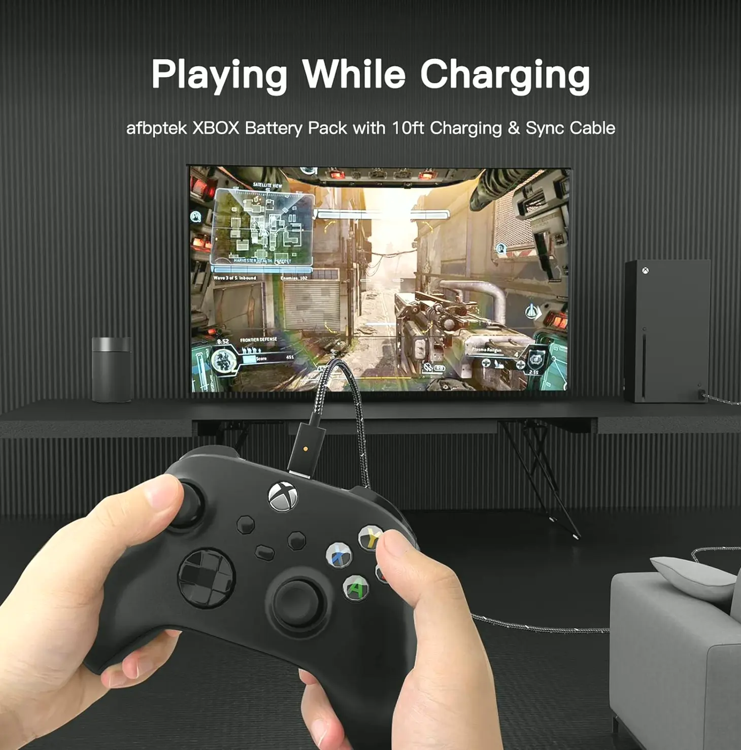 2-Pack Rechargeable Battery for Xbox Controllers