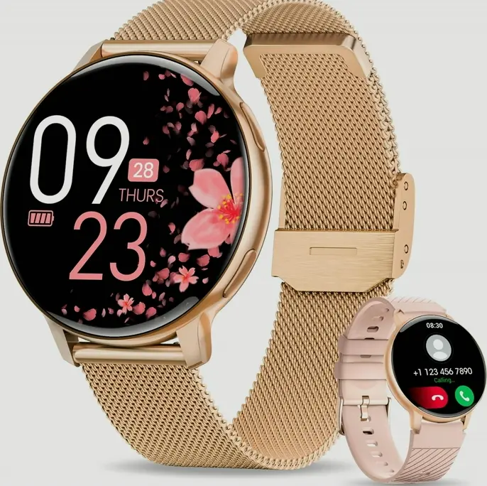 Ladies' Smart Watch, Fitness Tracker featuring Calls, 1.39'' Screen, Blood Tracking, Water-Resistant
