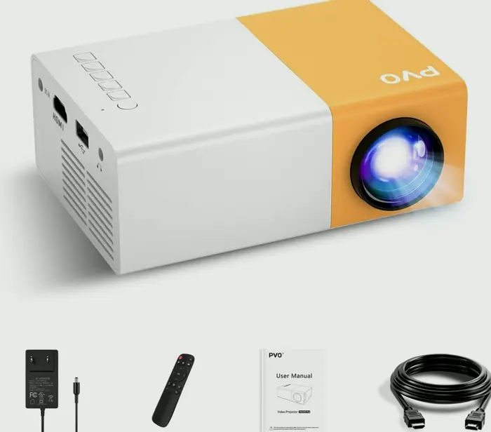 Compact Projector: Portable for Children, Outside Films