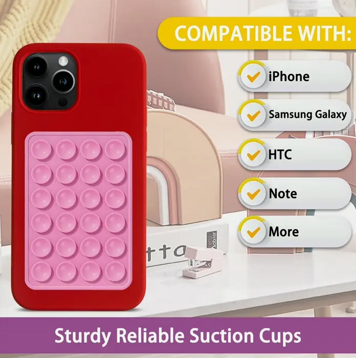 Cute Stick-On Phone Mount