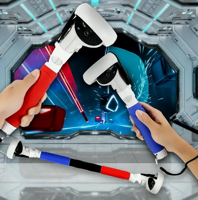 Virtual Reality Handle Extensions for Meta Quest 2
