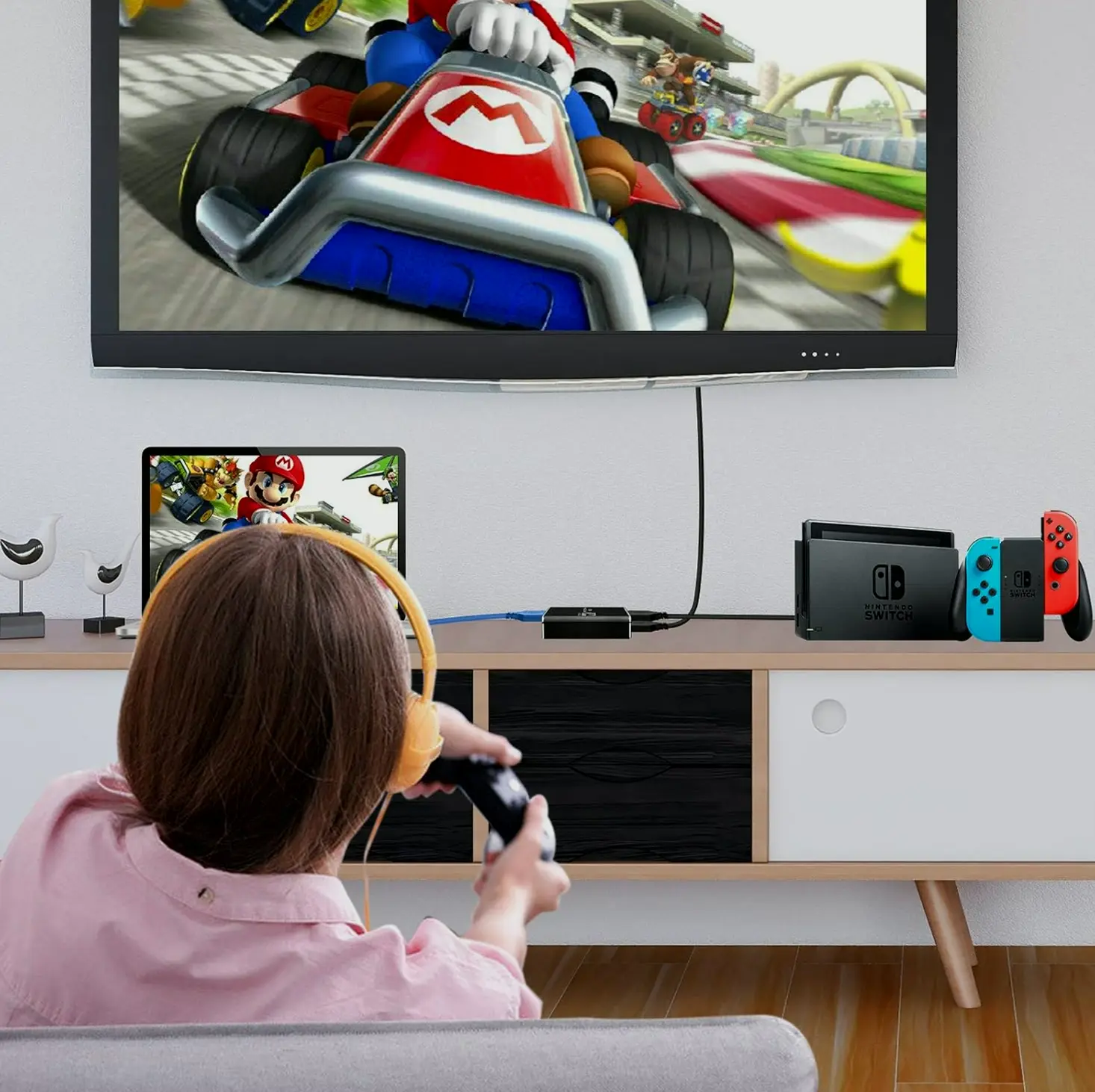 4K HDMI Audio Video Capture Device with Microphone