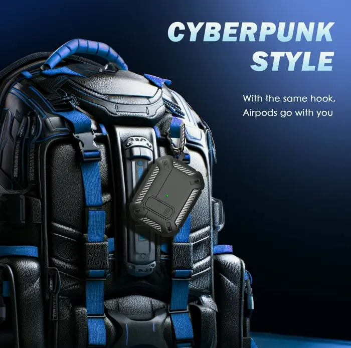 AirPods Pro 2 Cover with Cleaning Kit, Military Armor