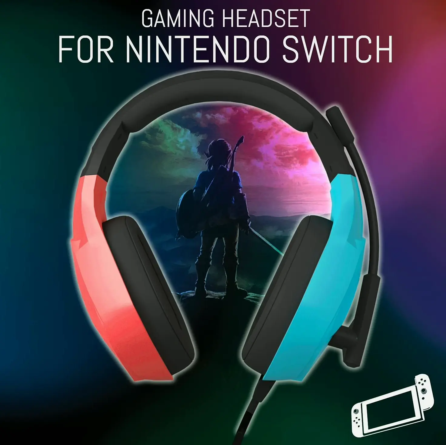 Gaming Headphones with Mic for Nintendo and Lite