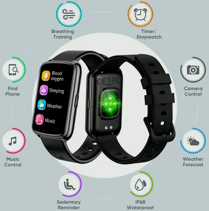 Activity Tracker Watch including Health Functions