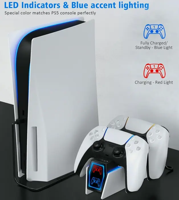 Brand OIVO PS5 Dual Controller Quick Charging Station