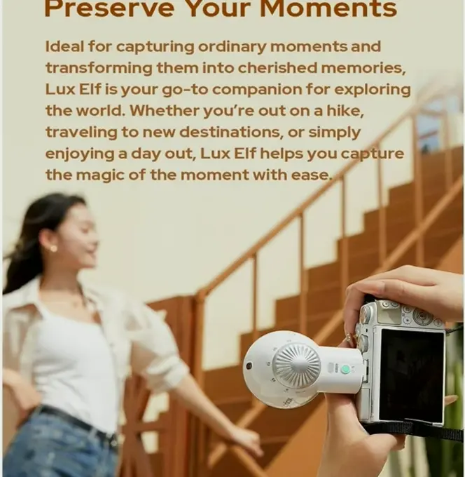 Godox Lux Elf|Vintage Style Camera Flash for Nikon