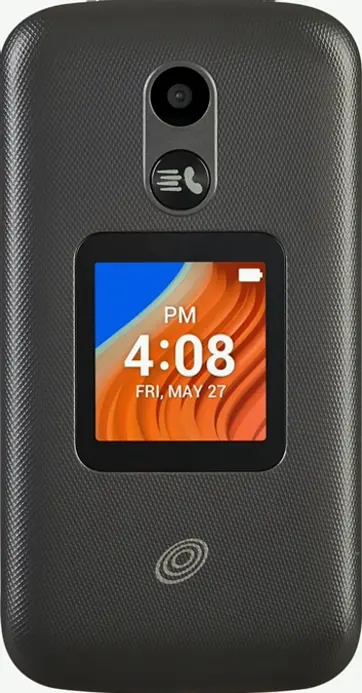TracFone TCL Flip 2 Phone: 8GB Storage, Black Color, Locked