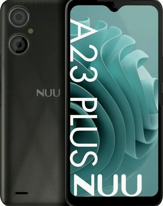 NUU Entry-Level Mobile Phone Dual SIM, Black, 365-Day Warranty