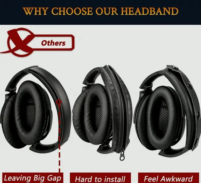 Headband Cushion Kit for QC15/QC 2 Headsets