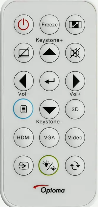 Optoma Small Gaming and Home Cinema Beamer, 1080p with 4K High Dynamic Range