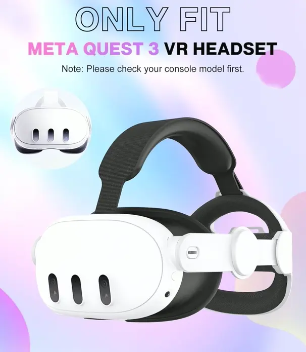 MoKo Adjustable Comfort Strap for Meta Q3