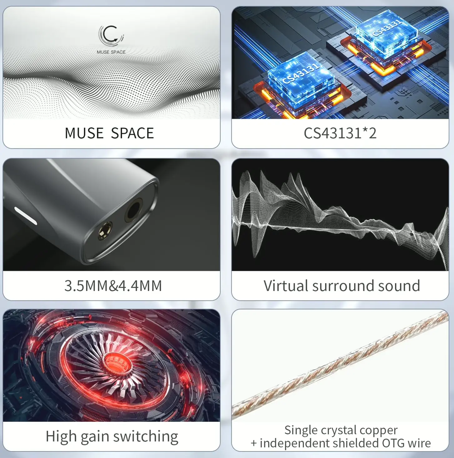 Hi-Fi M3 Dual DAC Compact Amplifier