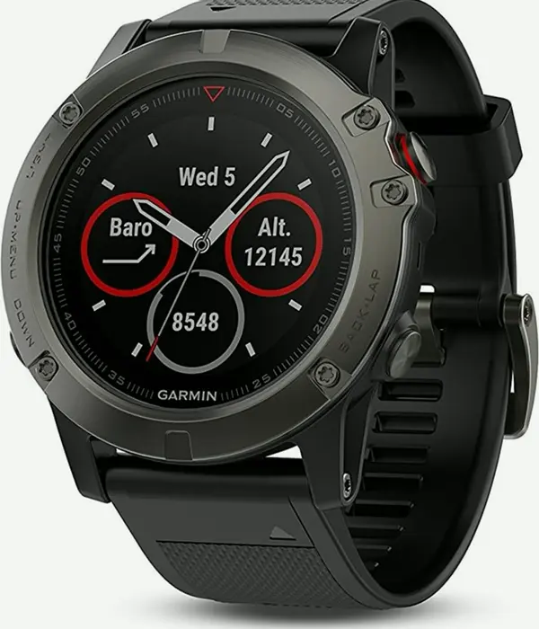 Fenix 5X Sapphire - Gray Black Band