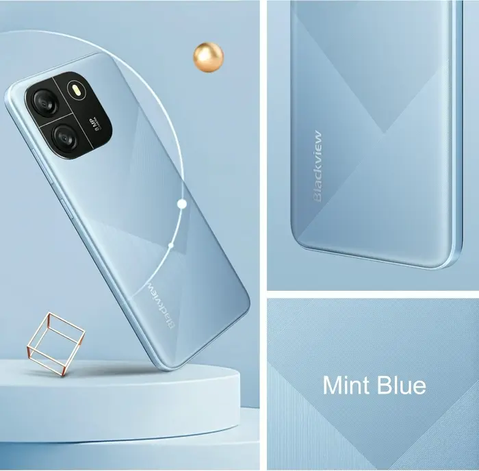 Blackview Wave 6C Android Phone, Strong Battery, Expandable RAM, Dual SIM Unclocked