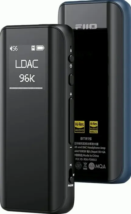 FiiO BTR15 Amplifier, Bluetooth 5.1, 384K/32Bit DAC for Devices/Computer