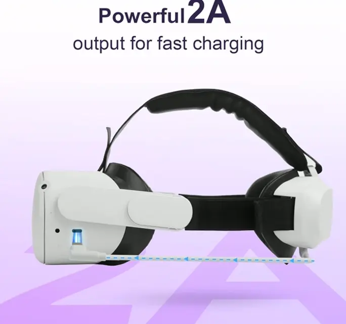 Premium Strap with 8000mAh Power for Oculus Quest 2