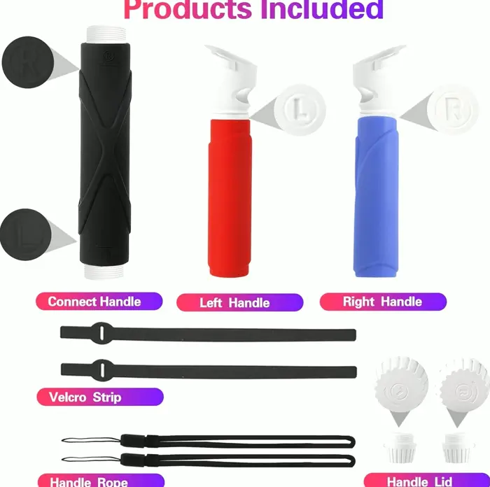 Virtual Reality Handle Extensions for Meta Quest 2