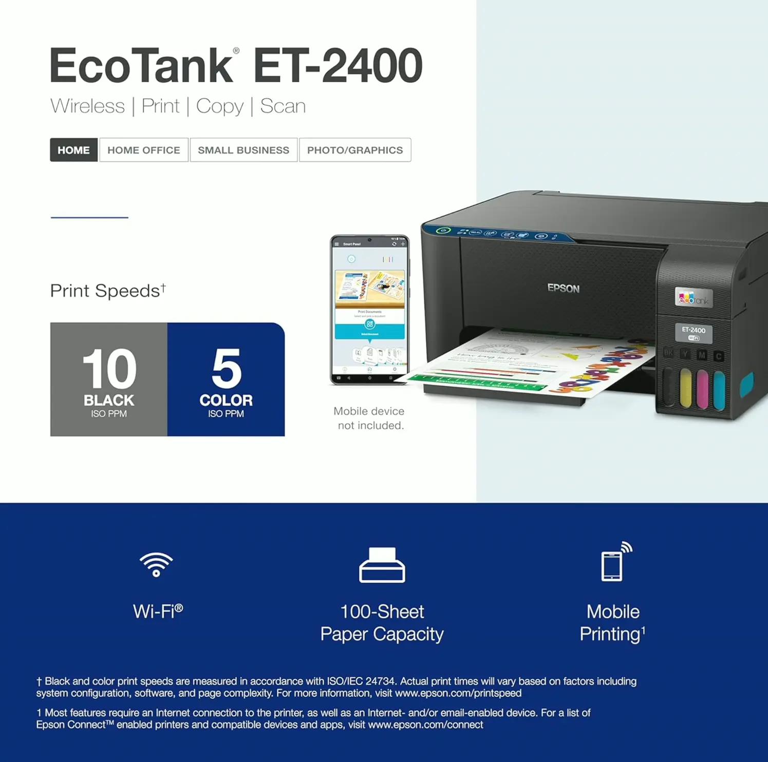 EcoTank ET-2400 All-in-One Device