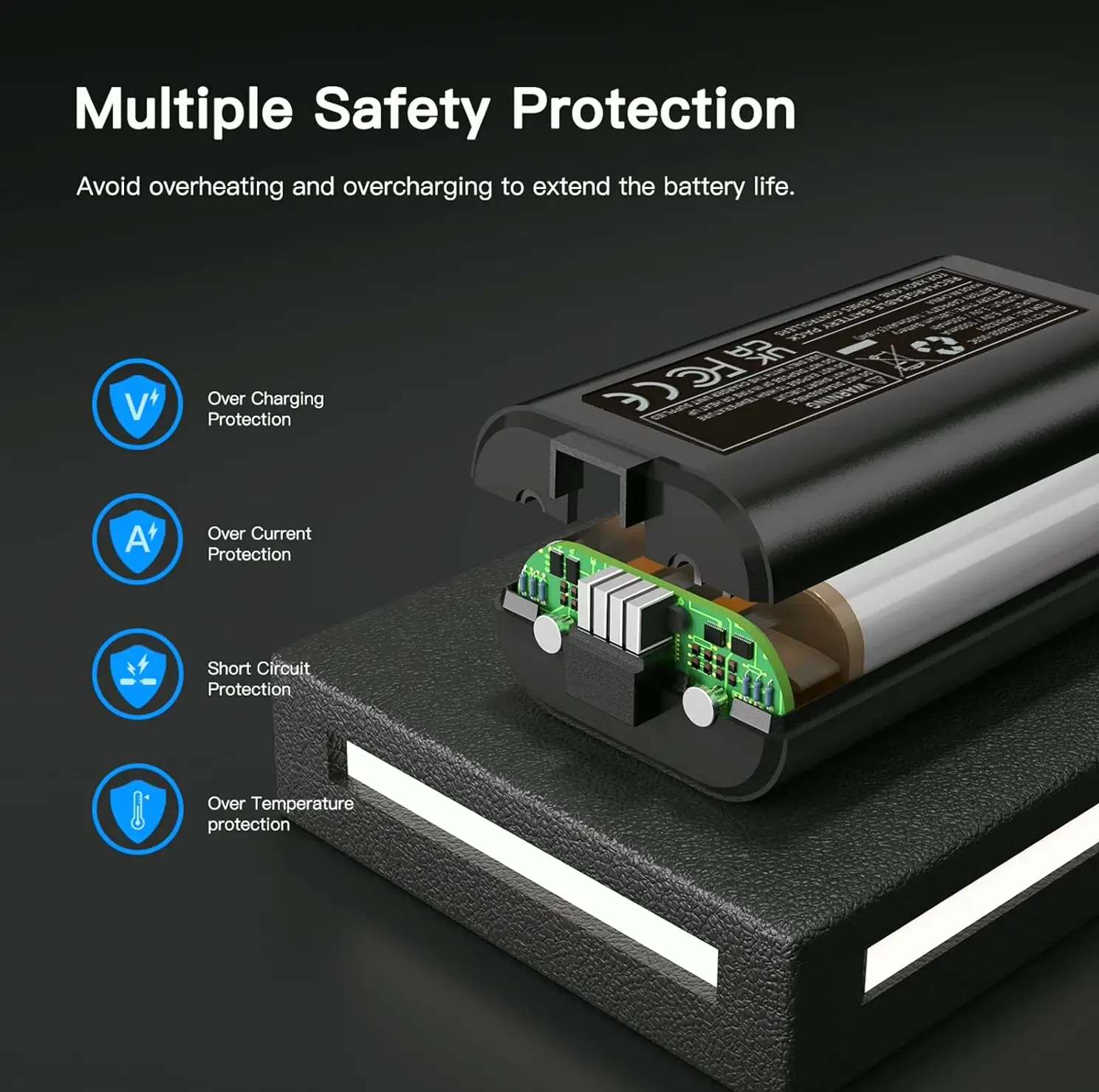 2-Pack Rechargeable Battery for Xbox Controllers