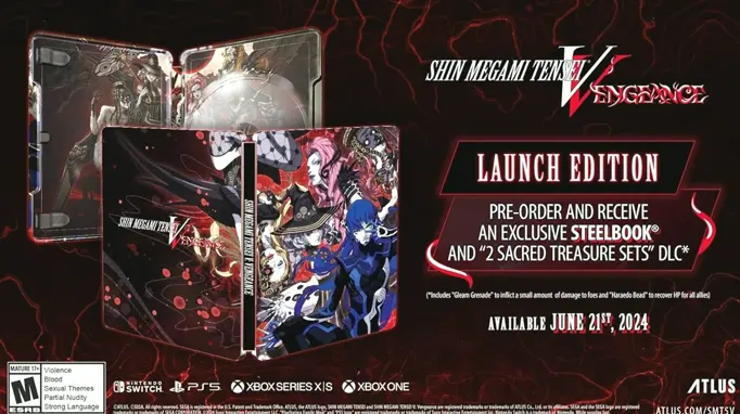 Shin Megami Tensei V: Steelbook Set - Microsoft Console X