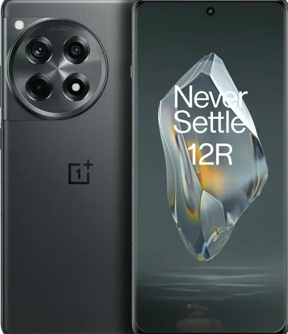 1+ 12R: 16 GB RAM+, 256 GB, Dual SIM, Unlocked Android OS Phone, 5500 mAh Battery, 50MP Cam, 80W Fast Charge, 2024, Iron Gray