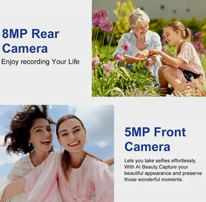 Blackview Wave 6C Android Phone, Strong Battery, Expandable RAM, Dual SIM Unclocked