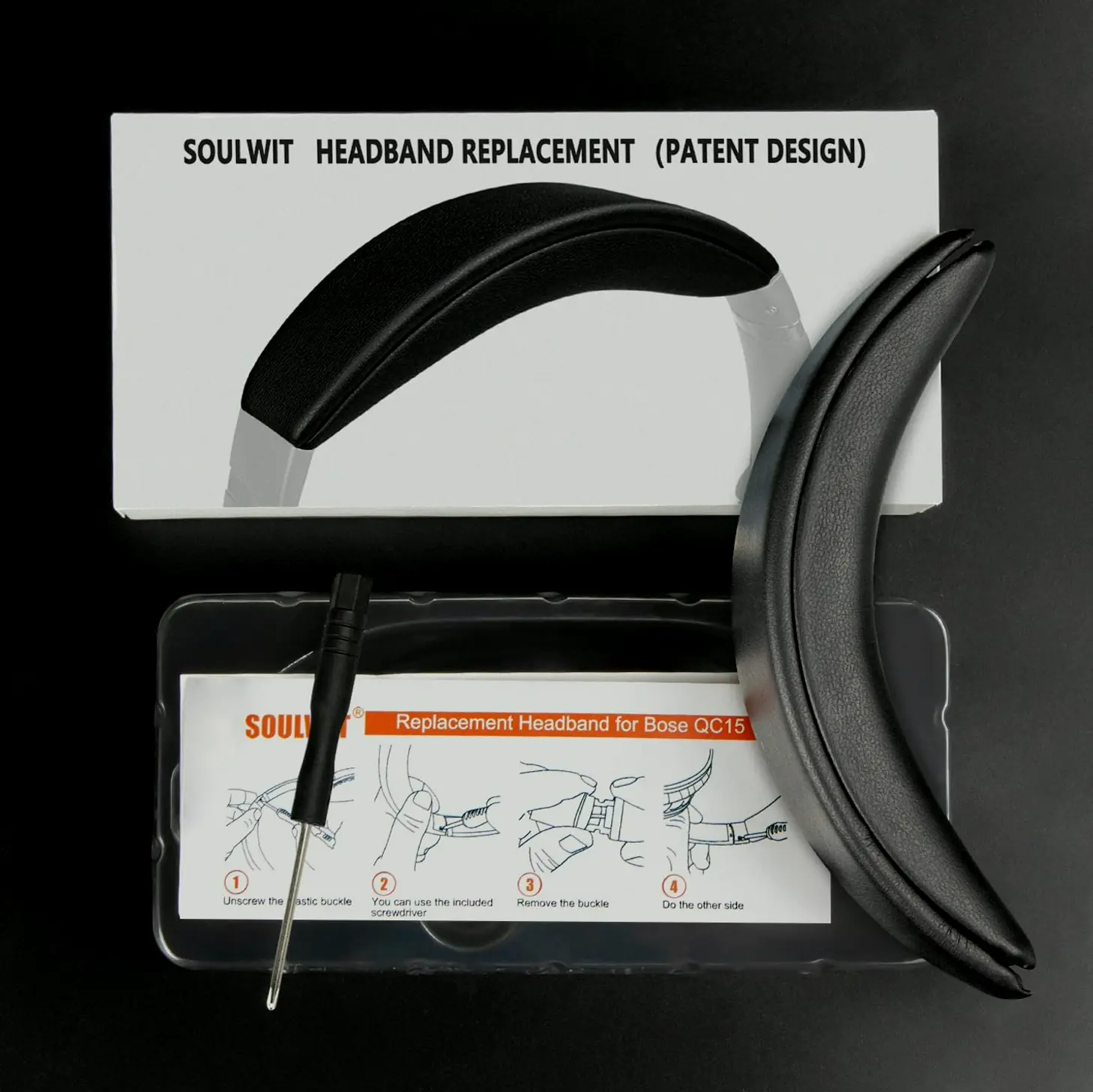 Headband Cushion Kit for QC15/QC 2 Headsets