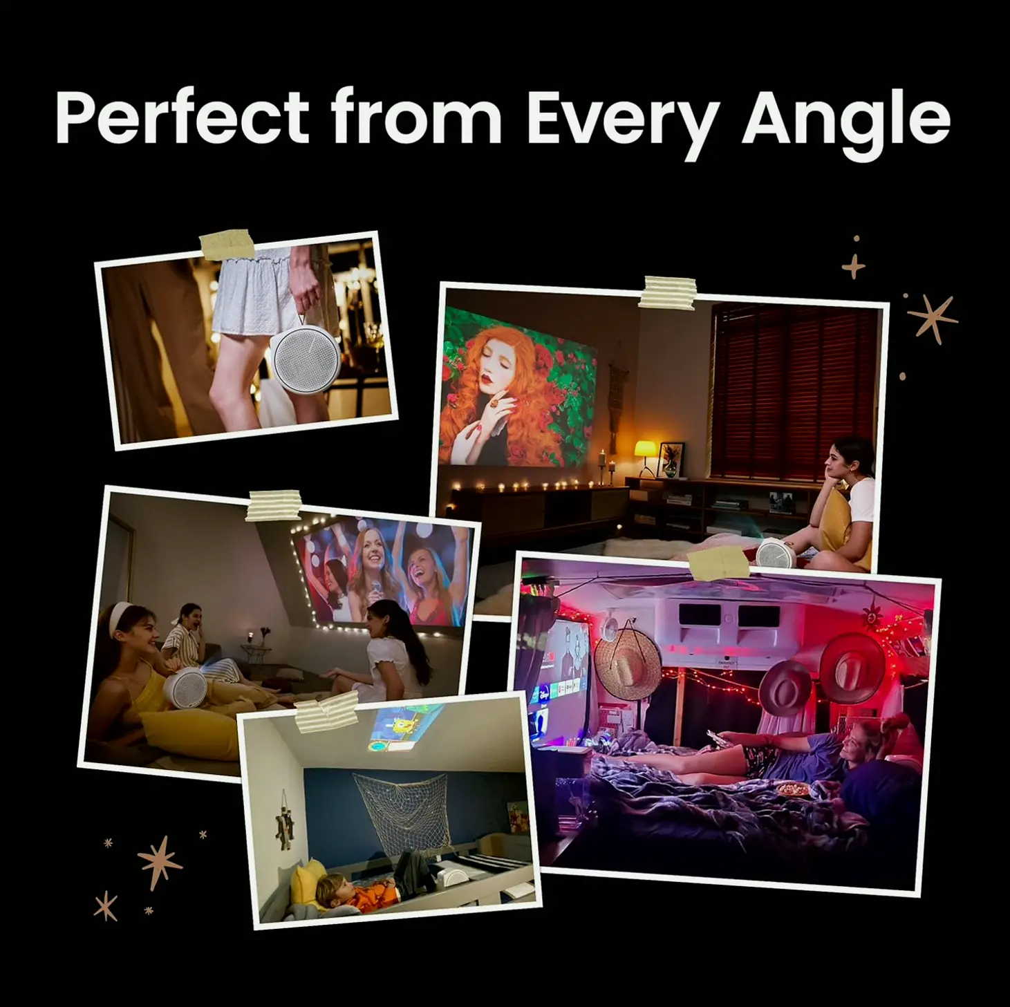 BenQ Portable Projector Featuring Android TV