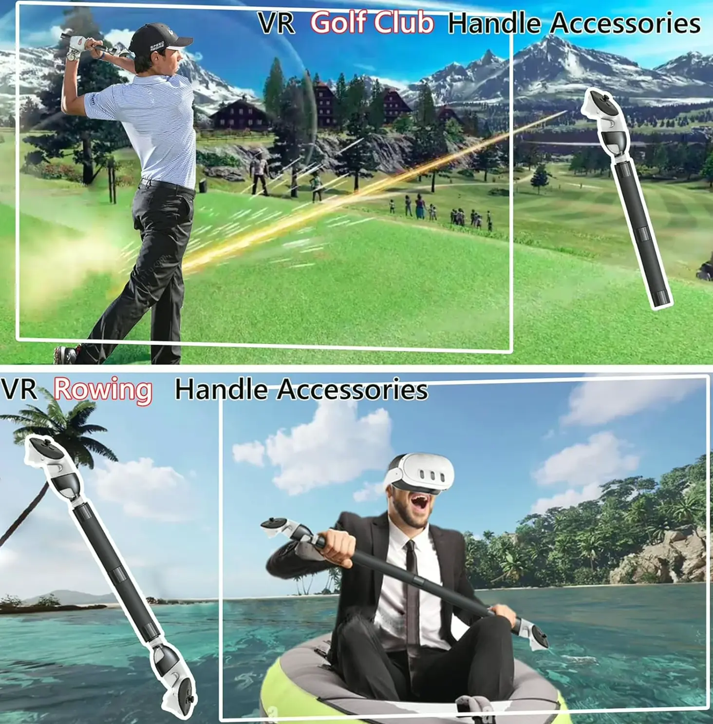 Virtual Reality Controller Extensions for Oculus Quest 3