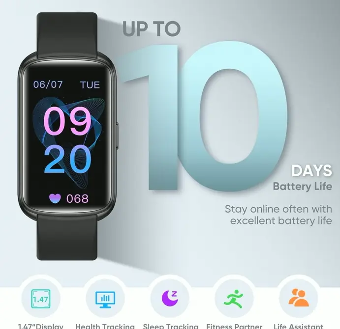 Activity Tracker Watch including Health Functions