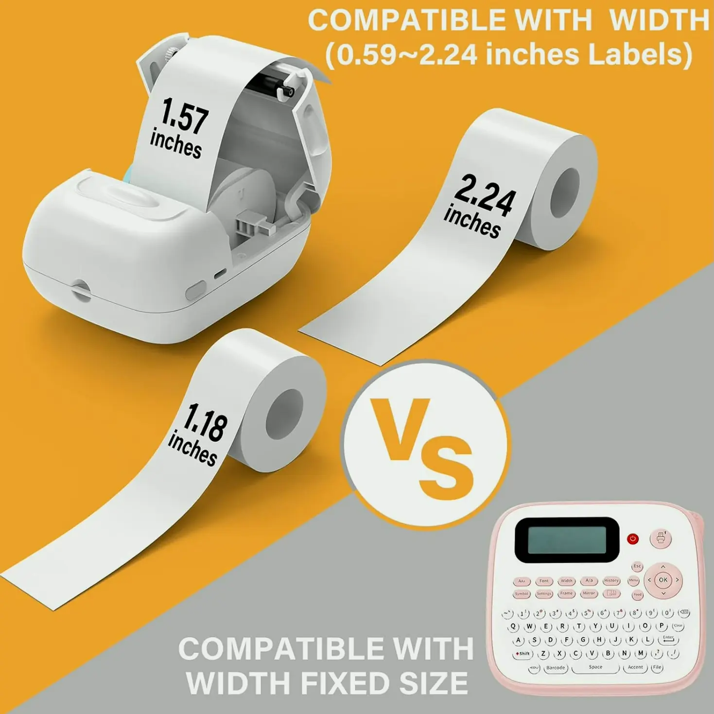Compact Marklife Tag Printer w/ Bluetooth