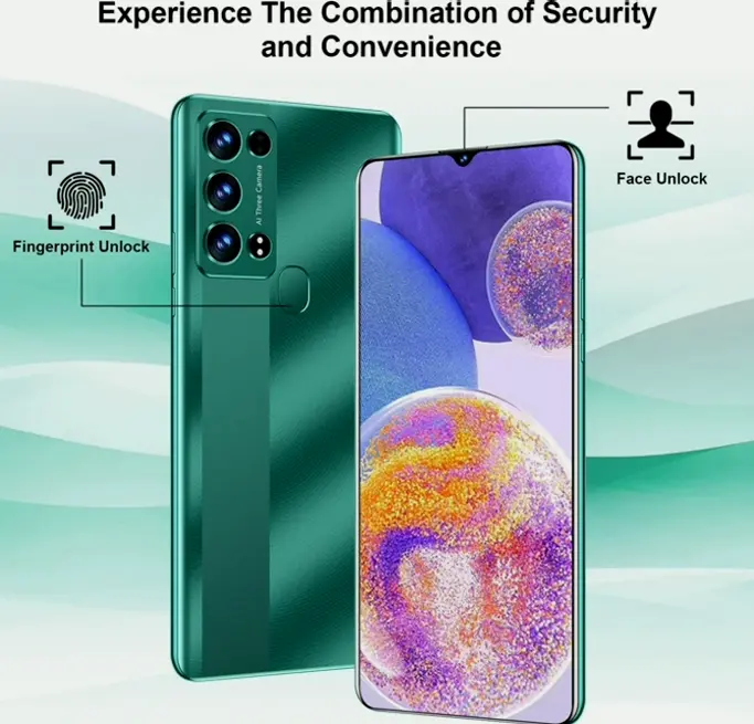 A23 5G Unlocked Smart Phone 6.8-Inch HD Green