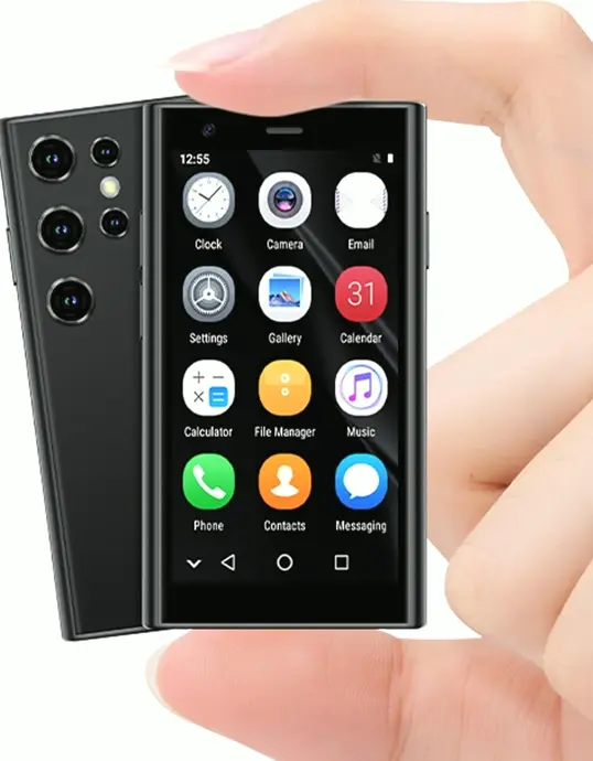 Compact Smartphone Unlocked Child-Friendly Three-Inch HD Screen 16GB Storage Portable Phone