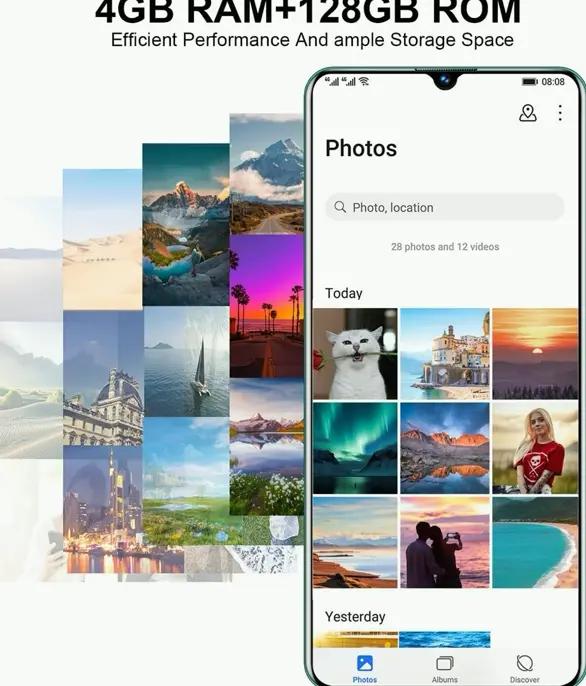 A23 5G Unlocked Smart Phone 6.8-Inch HD Green