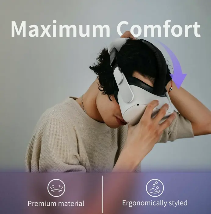 Premium Strap with 8000mAh Power for Oculus Quest 2