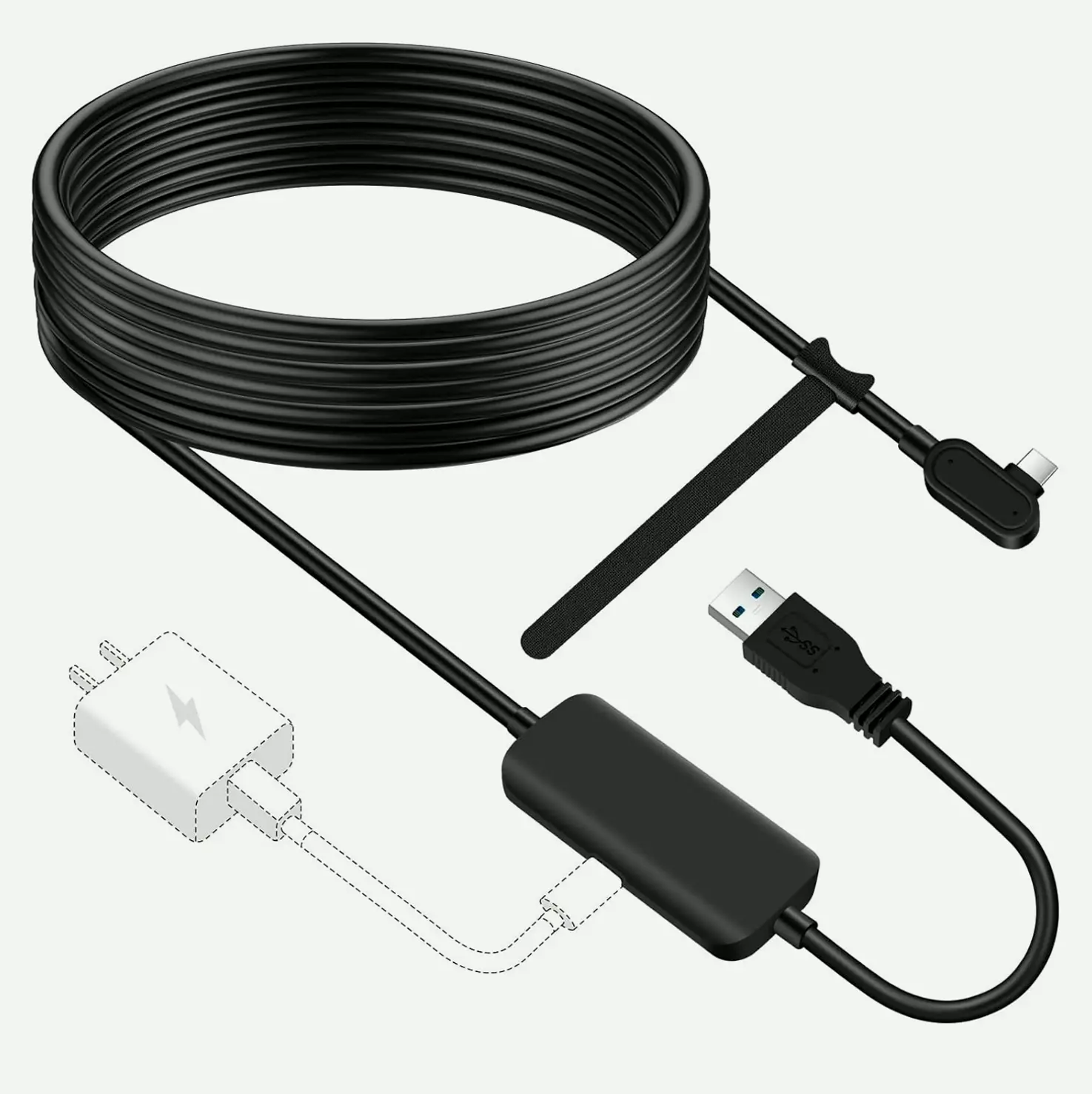 16 Foot Link Cord for Oculus Quest2 and Pro Headset