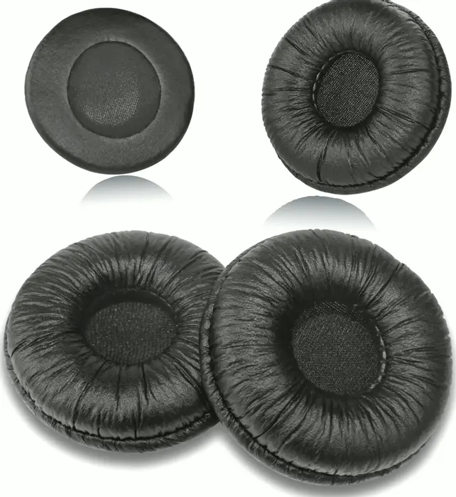 Spare Headphone Cushions Compatible with Plantronics Headsets (4 Pack)