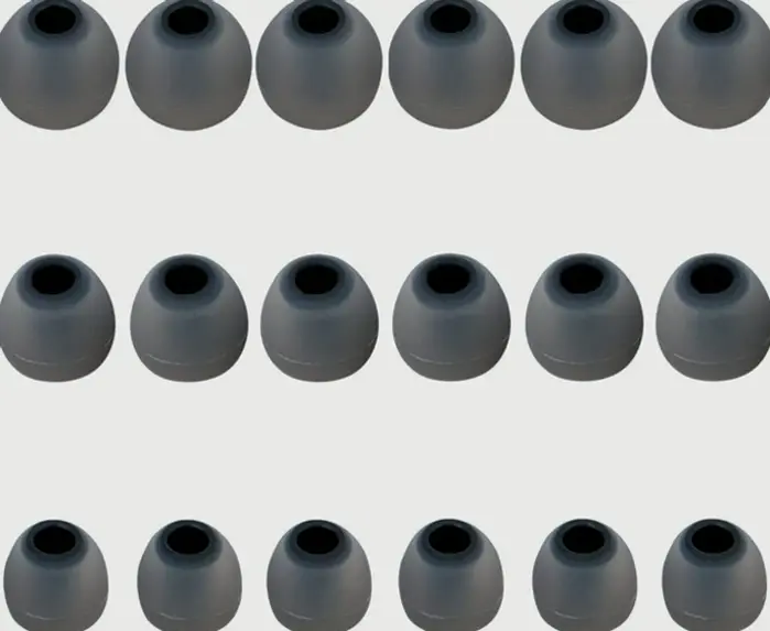 Rubber Earbud Tips Substitute Eartips (Nine Sets) S M L