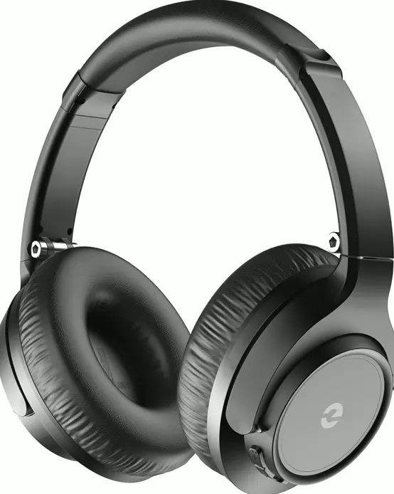 Noise-Cancelling Bluetooth Headphones, 100-Hour Battery Life