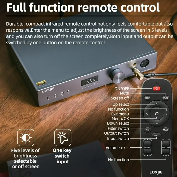 LOXJIE D40 Pro High-Resolution Sound DAC