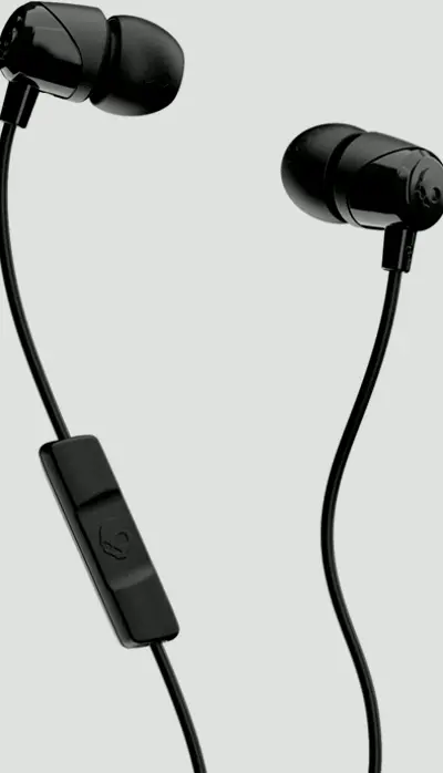 Skullcandy Jib In Ear Earbuds with Microphone - Dark