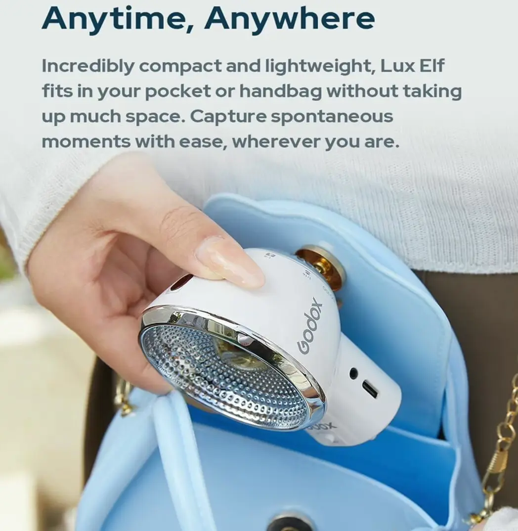 Godox Lux Elf|Vintage Style Camera Flash for Nikon