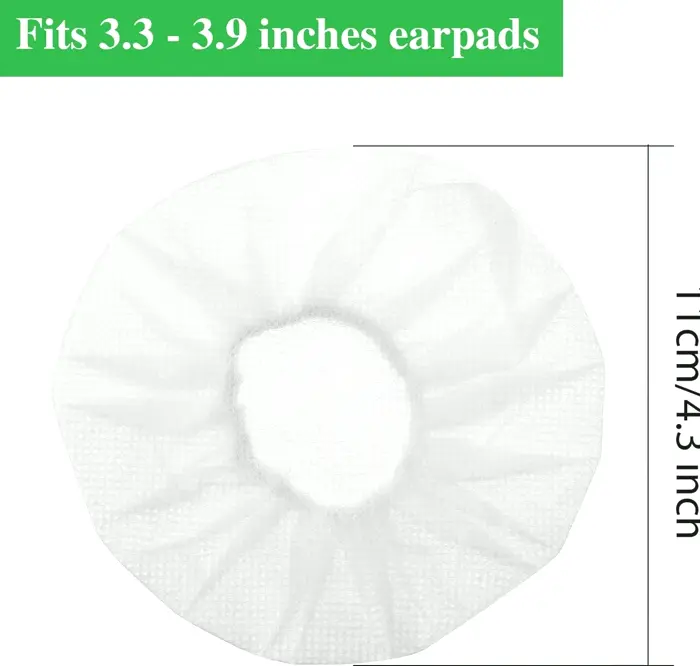 200-Piece Single-use Earphone Covers for On-Ear Headphones