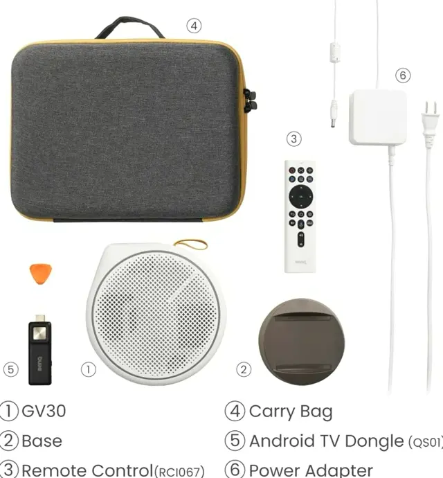 BenQ Portable Projector Featuring Android TV