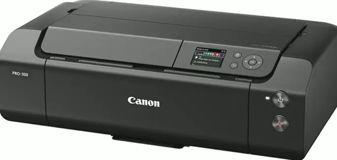 Canon's PRO-300 Wi-Fi Colorful Large-Format Print Machine